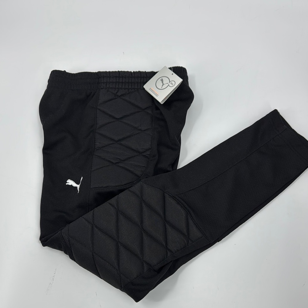 PUMA Kids Black Foundation Goal Keeper Jogger Pants Size XL NWT